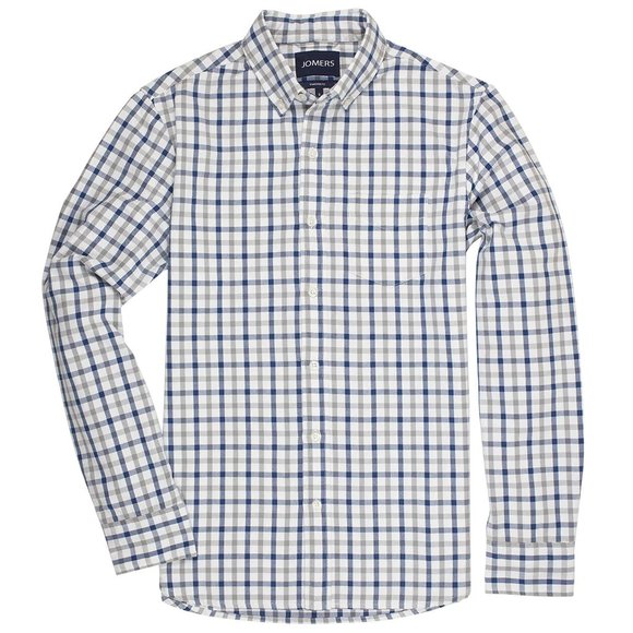 Jomers Tattersall Oxford Button Down - Picture 1 of 4